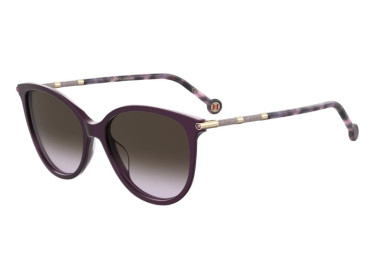 Carolina Herrera HER0189/G/S 0T1W QR Plum/Gold/Violet Gradient