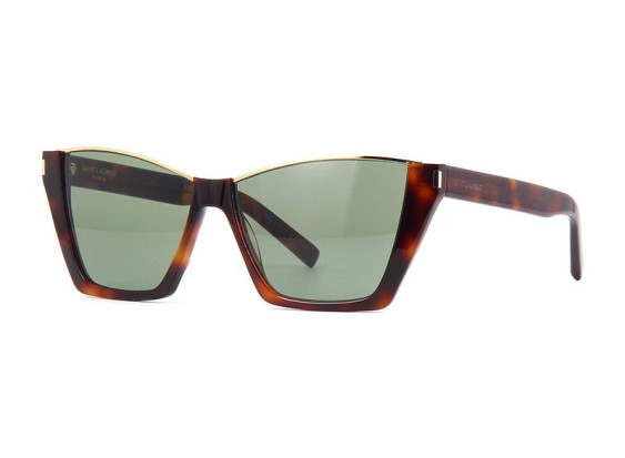 Saint Laurent SL369 KATE 002 Havana/Green