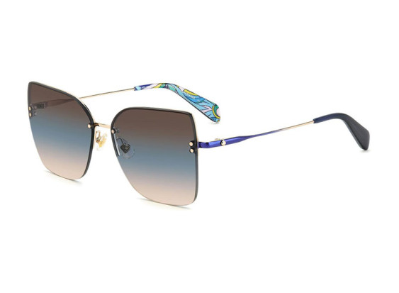Kate Spade ARIELLA/G/S 0LKS 98 Gold/Blue/Brown Gradient Teal