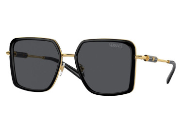 Versace VE2261 100287 Black/Dark Gray