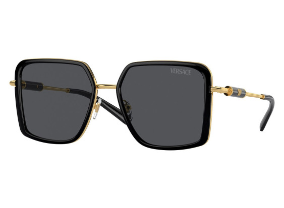 Versace VE2261 100287 Black/Dark Gray