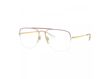 Ray Ban RX6441 3050 Gold/Red 56mm