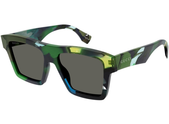 Gucci GG1623S 001 Green And Grey Havana/Grey