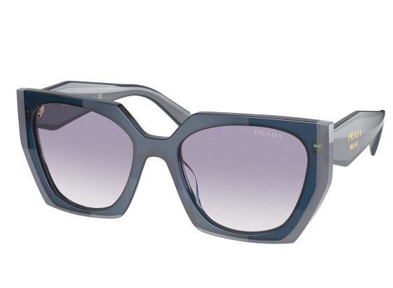 Prada PR15WSF 07Q409 Opal Astral/Clear Gradient Blue