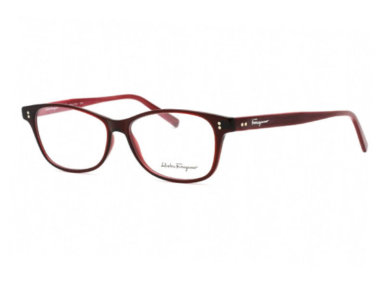 Salvatore Ferragamo SF2910 612 Transparent Wine/Burgundy 55mm