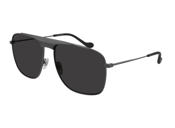 Gucci GG0909S 001 Ruthenium/Dark Grey
