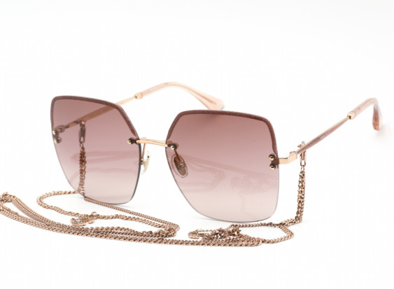 Jimmy Choo TAVI/N/S 0DDB 3X Gold Copper / Burgundy Gradient