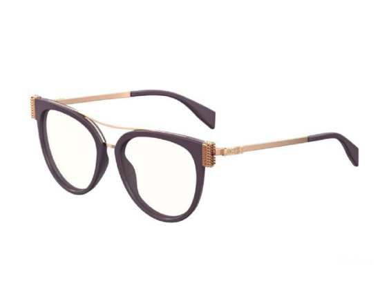 Moschino MOS023/S T1W/99 Plum Gold/Clear