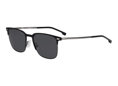 Hugo Boss BOSS 1019/S 0003 00 Matte Black/Grey Blue