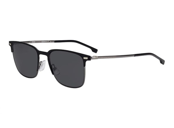 Hugo Boss BOSS 1019/S 0003 00 Matte Black/Grey Blue