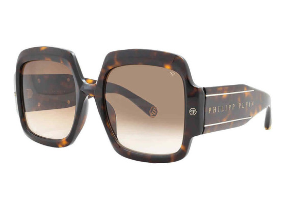 Philipp Plein SPP038M 0722 Shiny Dark Havana/Brown Gradient