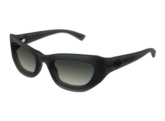 Gucci GG1784S 001 Matte Milky Dark Grey/Grey Gradient