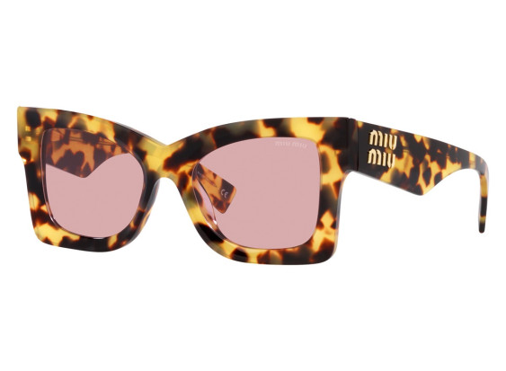 Miu Miu MU08WS 7S003S Light Havana/Light Violet