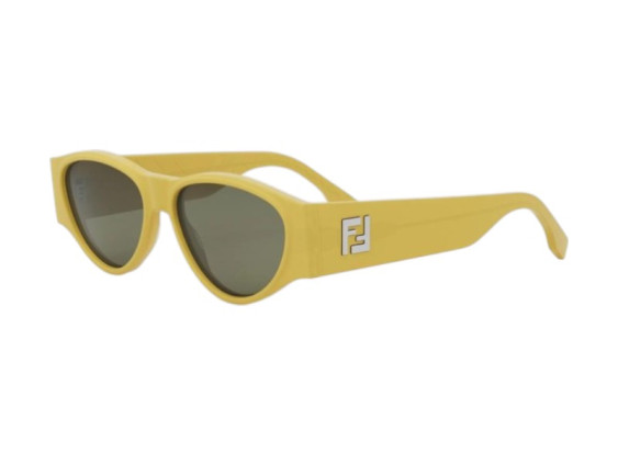 Fendi FE40158I 39N Shiny Yellow/Green