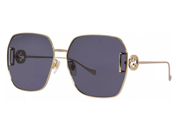Gucci GG1207SA 002 Gold/Grey