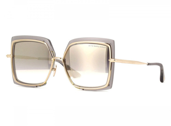 Dita NARCISSUS DTS503-58-03 Satin Crystal Grey/Dark Grey