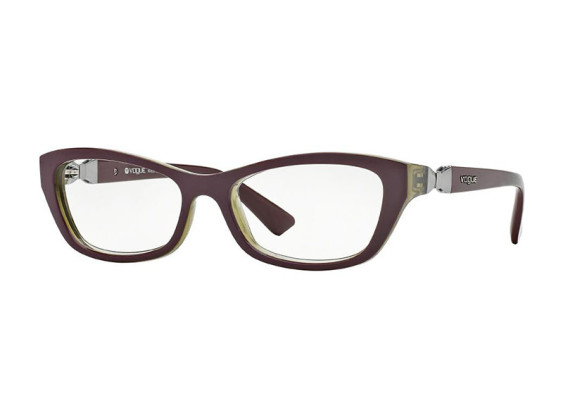 Vogue VO2890 2231 Top Bordeaux/Olive Green Transparent 53mm