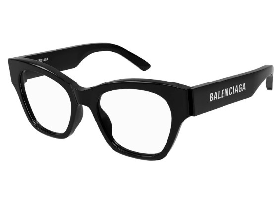 Balenciaga BB0263O 001 Black 52mm