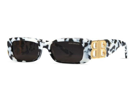 Balenciaga BB0096S 005 Havana/Grey