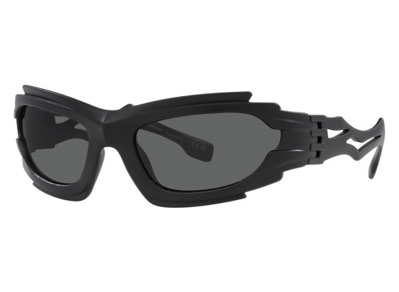 Burberry BE4384 346487 Shiny Black/Dark Grey