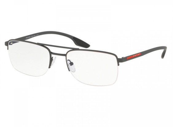 Prada Sport PS51MV 5341O1 Grey Rubber 53mm