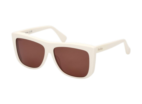 Max Mara MM0066 21E White/Brown Mirror
