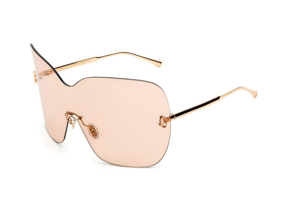 Jimmy Choo ZELMA/S 0DDB K1 Gold Copper / Gold Mirror