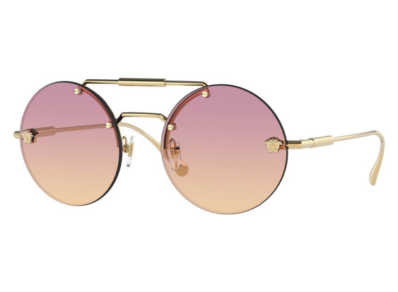 Versace VE2244 100278 Gold/Clear Orange Fuchsia