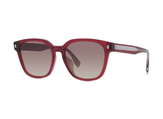 Fendi FE40001U 66U Transparent Bordeaux/Bordeaux