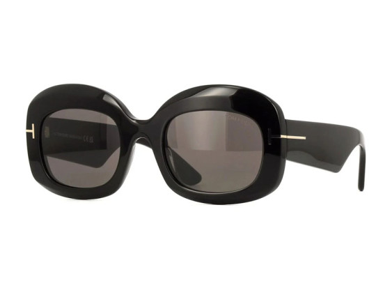Tom Ford FT1219 01A Shiny Black/Smoke