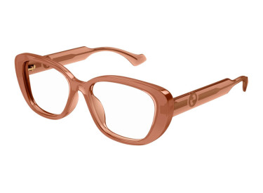 Gucci GG1559OK 003 Shiny Transparent Brown 54mm