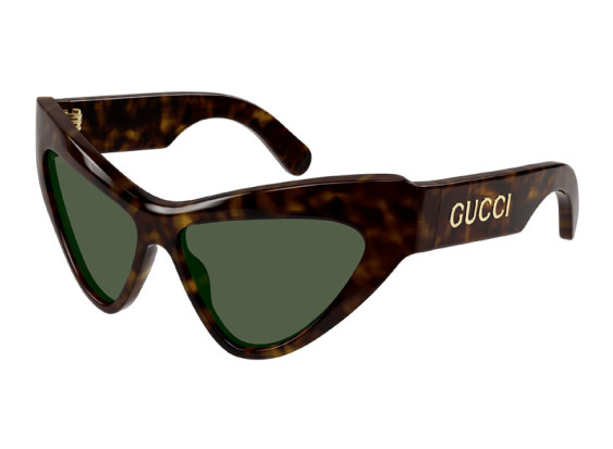 Gucci GG1294S 004 Dark Havana/Green