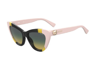 Moschino MOS122/S 071C JE Pink/Black/Yellow/Green Gradient Yellow