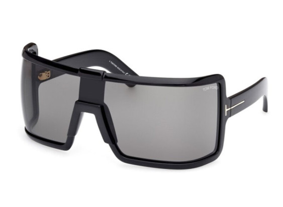 Tom Ford FT1118 01A Shiny Black/Smoke
