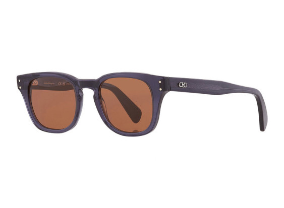 Salvatore Ferragamo SF1057S 456 Blue Transparent/Orange