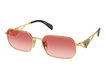 Prada PRA51S 5AK40C Gold/Pink Gradient Red