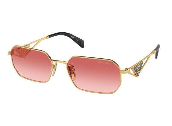 Prada PRA51S 5AK40C Gold/Pink Gradient Red