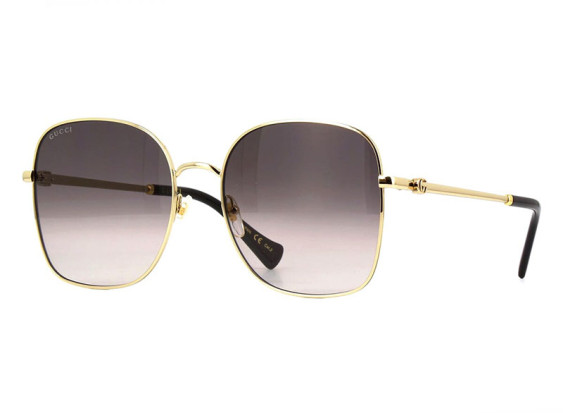 Gucci GG1143S 001 Gold/Grey