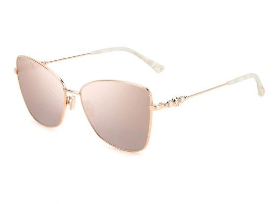 Jimmy Choo TESO/S 0DDB 2S Rose Gold/Pink Mirror