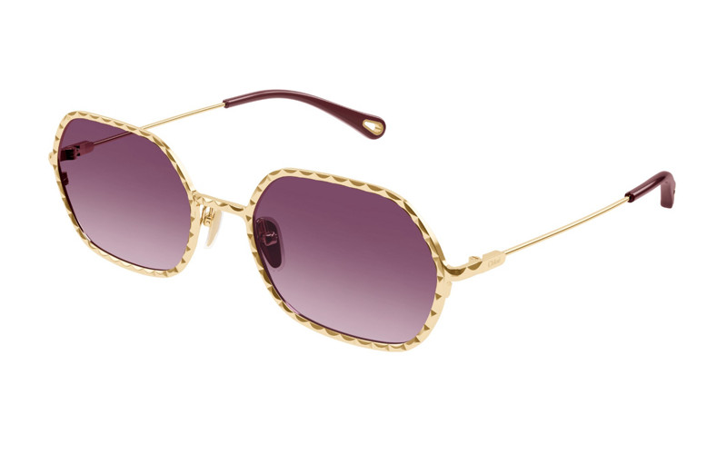 Chloe CH0231S 003 Gold/Violet Gradient