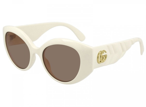 Gucci GG0809S 002 Ivory/Brown