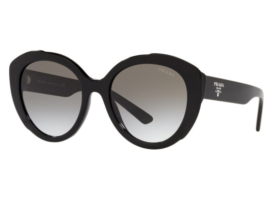 Prada PR01YSF 1AB0A7 Black / Grey Gradient