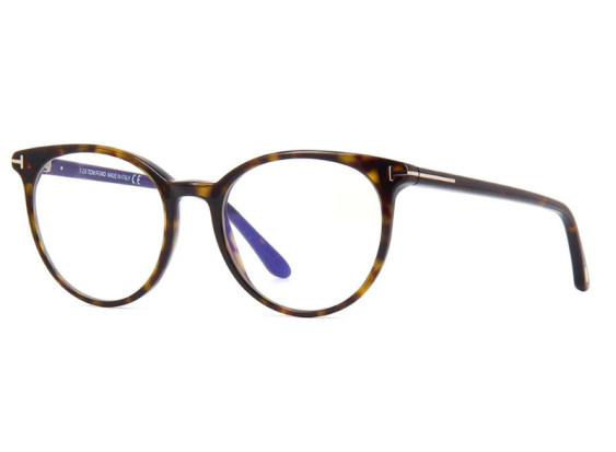 Tom Ford FT5575-B/V 052 Havana 51mm
