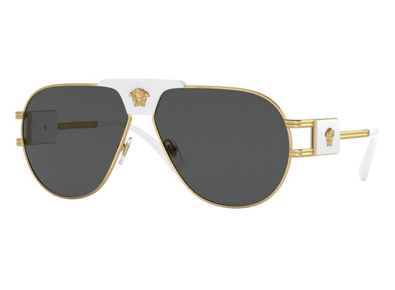 Versace VE2252 147187 Gold/White/Dark Grey