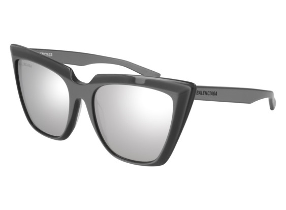 Balenciaga BB0046S 006 Silver/Silver