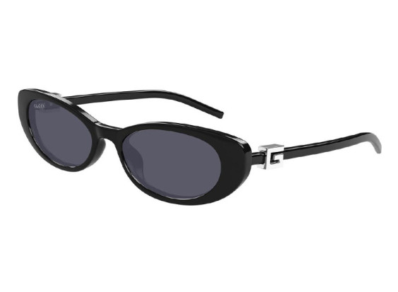 Gucci GG1680S 001 Shiny Black/Grey