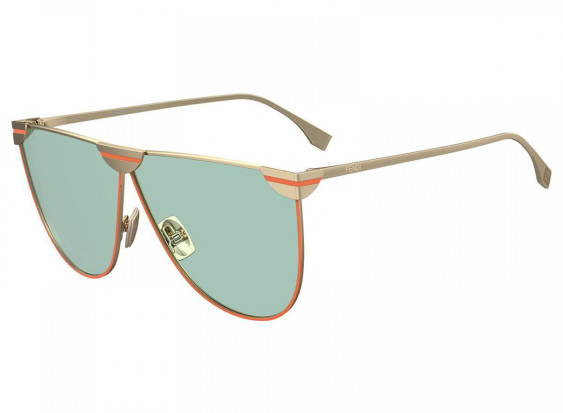 Fendi FF0467/S PEF/QT Gold/Green