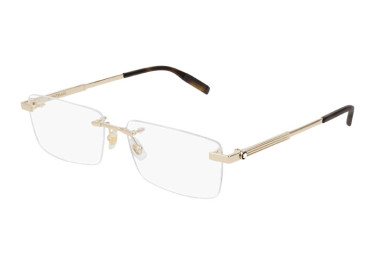 Montblanc MB0030O 005 Gold 57mm