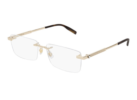 Montblanc MB0030O 005 Gold 57mm
