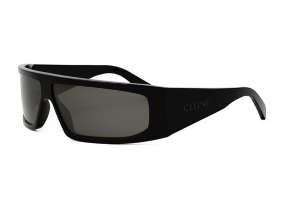 Celine CL40291I 01A Shiny Black/Smoke